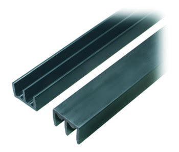 black stick on chanel for display fridge sliding glass door|sliding door channels for sale.